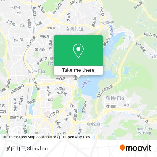 景亿山庄 map