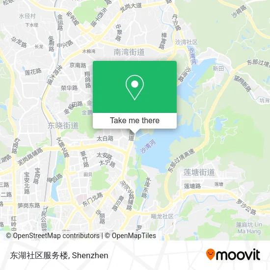东湖社区服务楼 map