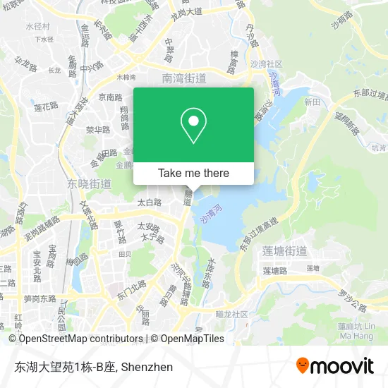 东湖大望苑1栋-B座 map