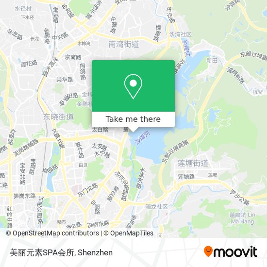 美丽元素SPA会所 map
