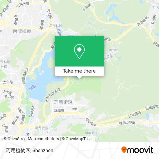 药用植物区 map