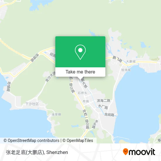 张老足底(大鹏店) map