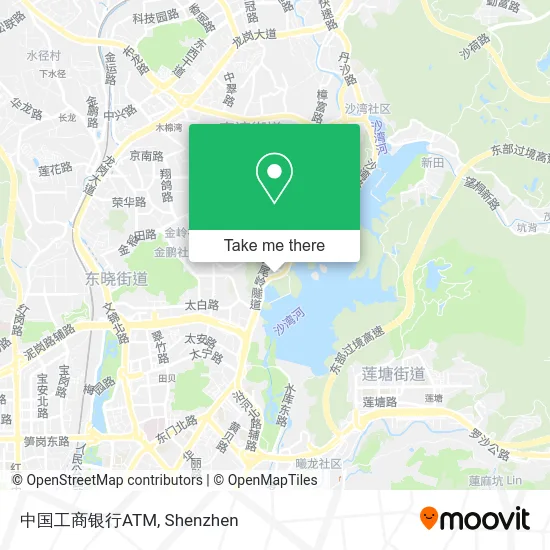 中国工商银行ATM map