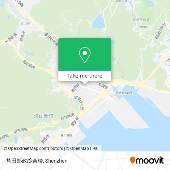 盐田邮政综合楼 map