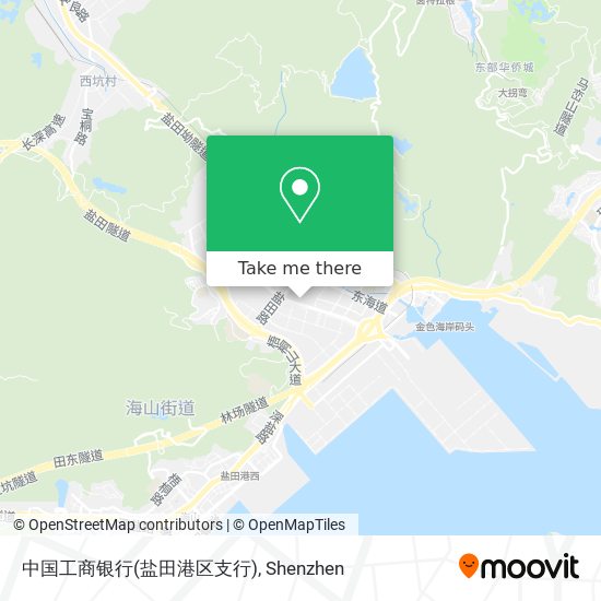 中国工商银行(盐田港区支行) map
