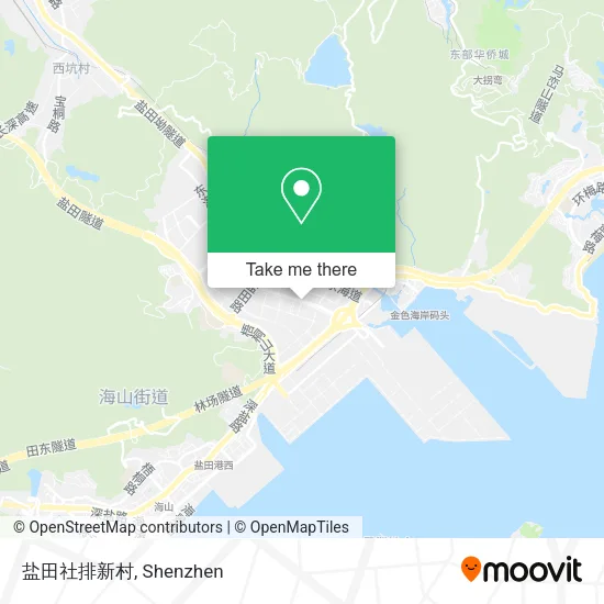 盐田社排新村 map