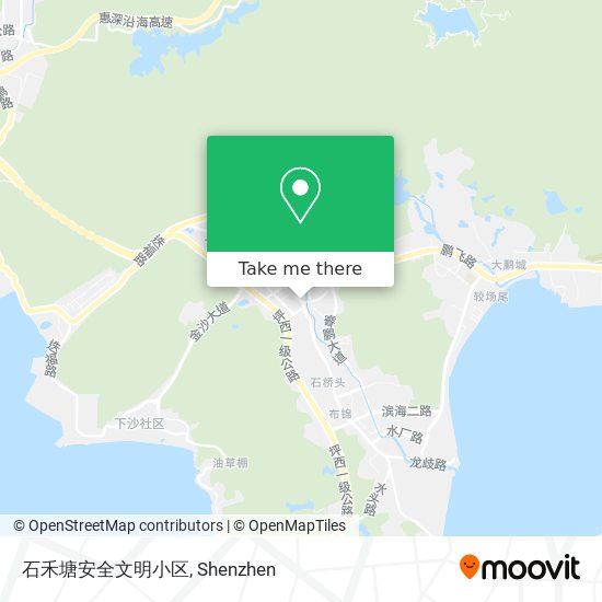 石禾塘安全文明小区 map