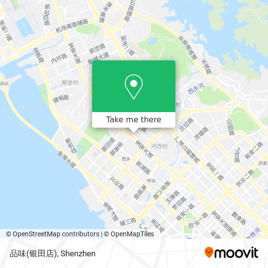 品味(银田店) map