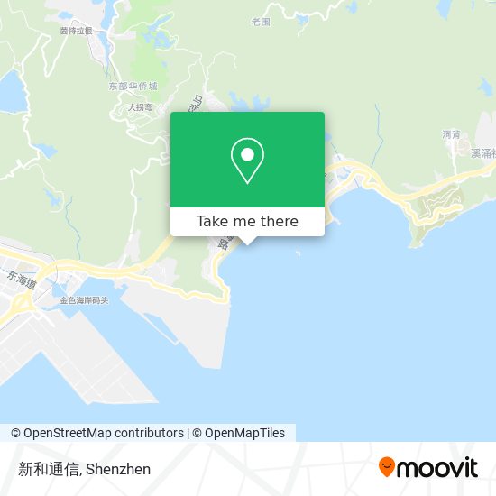 新和通信 map