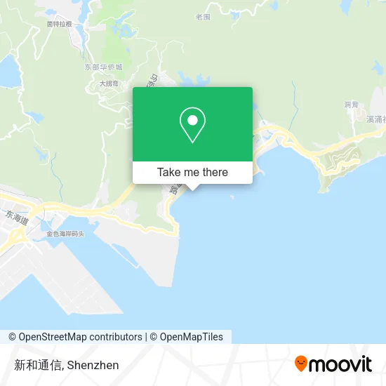 新和通信 map
