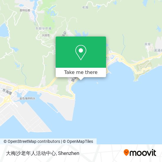 大梅沙老年人活动中心 map