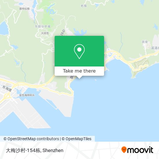 大梅沙村-154栋 map