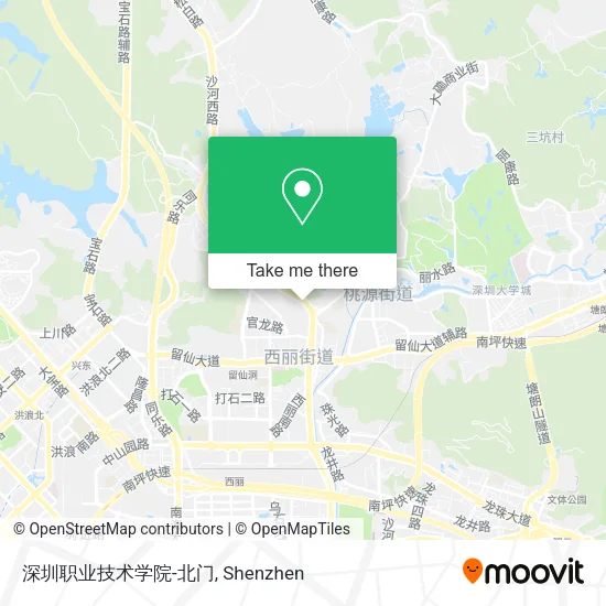 深圳职业技术学院-北门 map