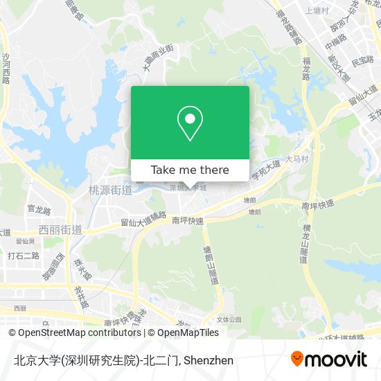 北京大学(深圳研究生院)-北二门 map