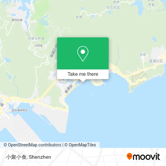 小聚小食 map