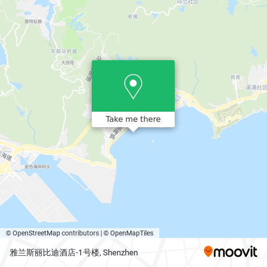 雅兰斯丽比迪酒店-1号楼 map