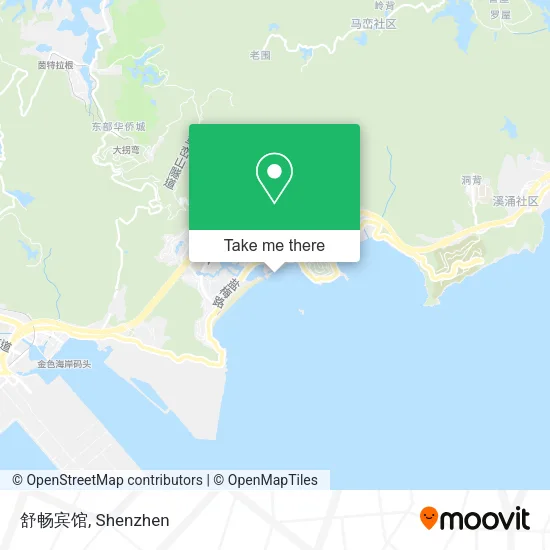 舒畅宾馆 map