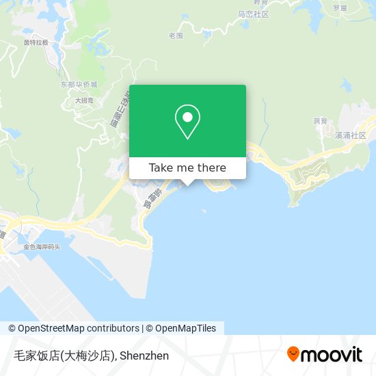 毛家饭店(大梅沙店) map