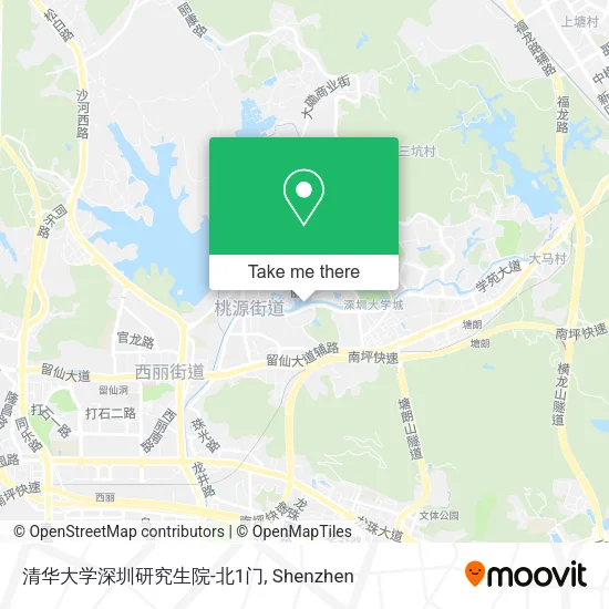 清华大学深圳研究生院-北1门 map