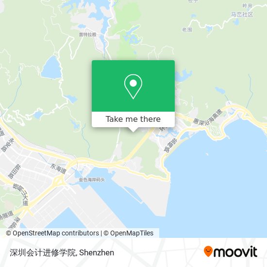 深圳会计进修学院 map