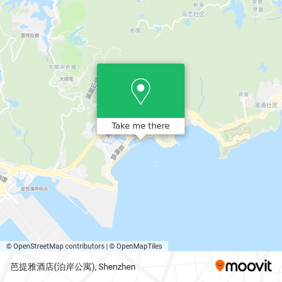 芭提雅酒店(泊岸公寓) map
