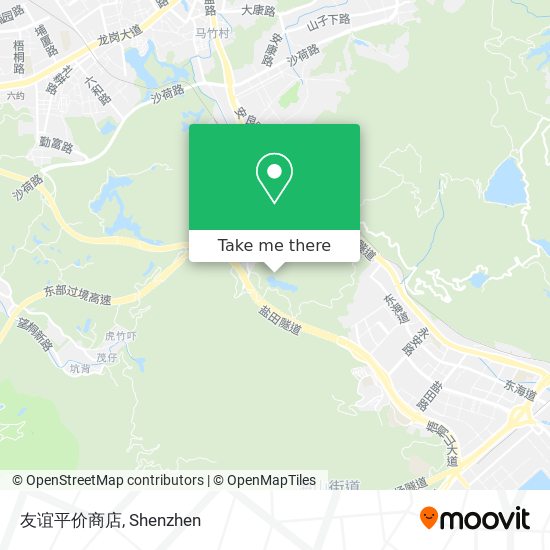 友谊平价商店 map