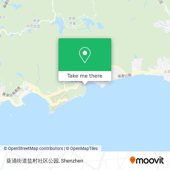 葵涌街道盐村社区公园 map