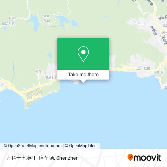 万科十七英里-停车场 map