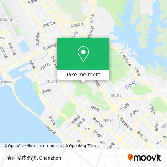 清远脆皮鸡煲 map