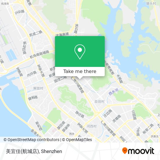 美宜佳(航城店) map