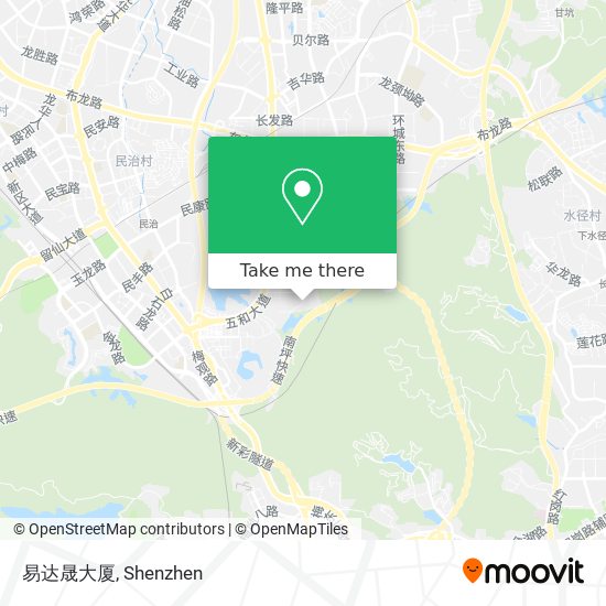易达晟大厦 map