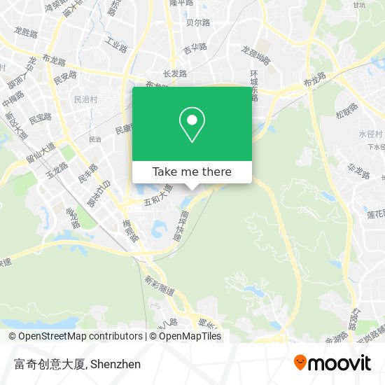 富奇创意大厦 map