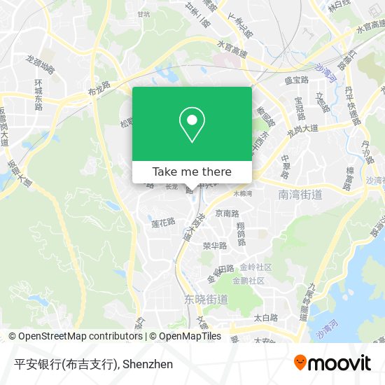 平安银行(布吉支行) map