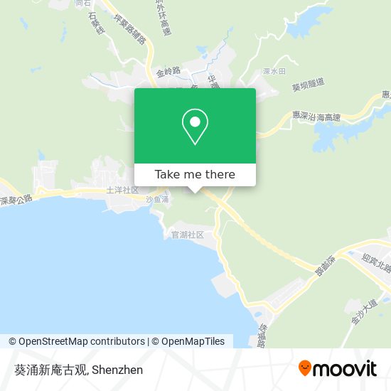 葵涌新庵古观 map