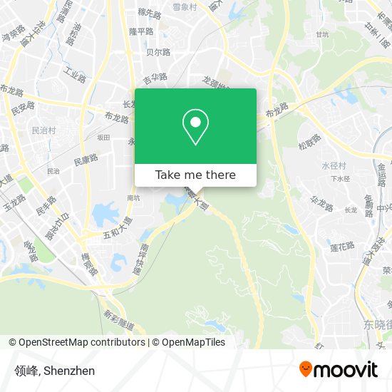 领峰 map