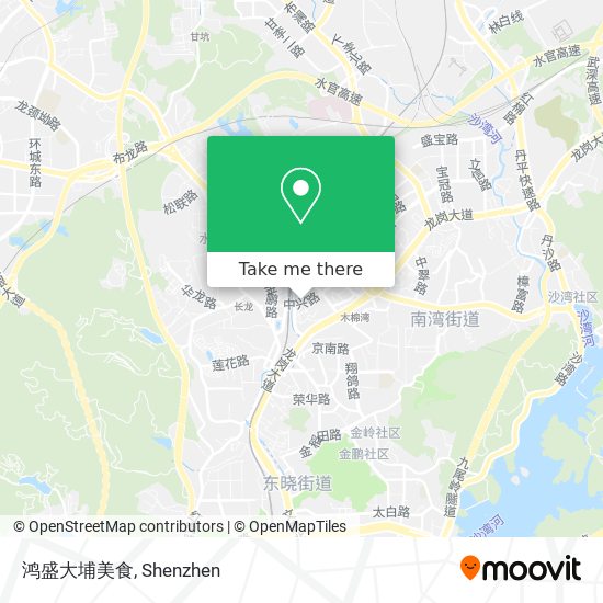 鸿盛大埔美食 map