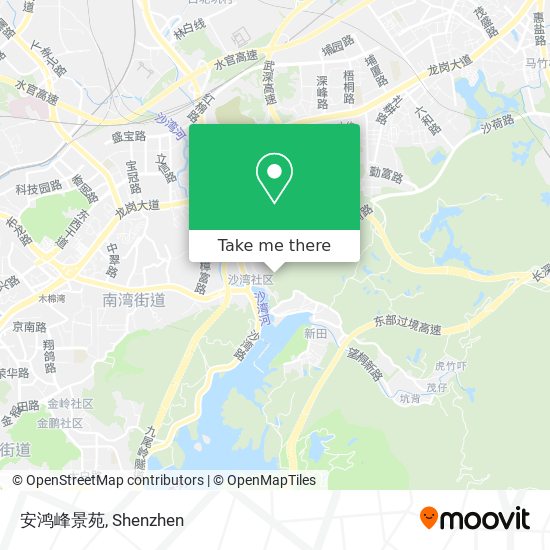 安鸿峰景苑 map