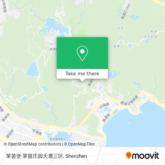 莱茵堡·莱茵庄园天麓三区 map