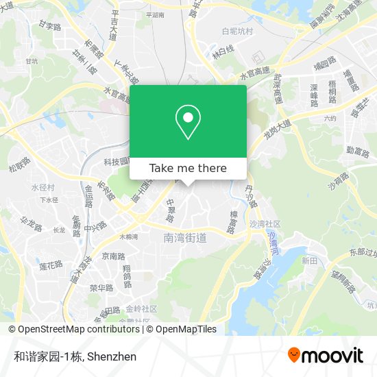 和谐家园-1栋 map