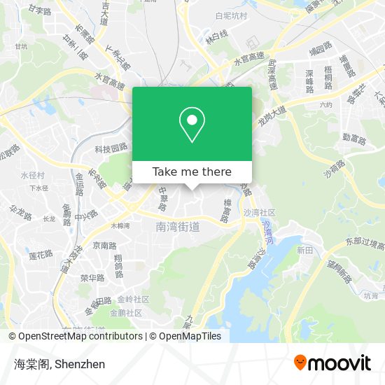 海棠阁 map