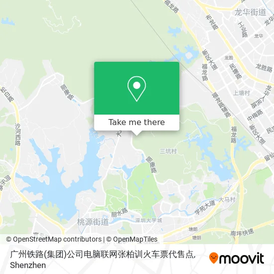 广州铁路(集团)公司电脑联网张柏训火车票代售点 map