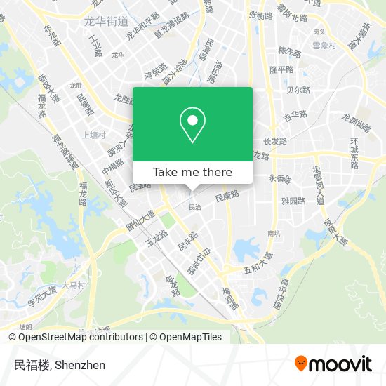 民福楼 map