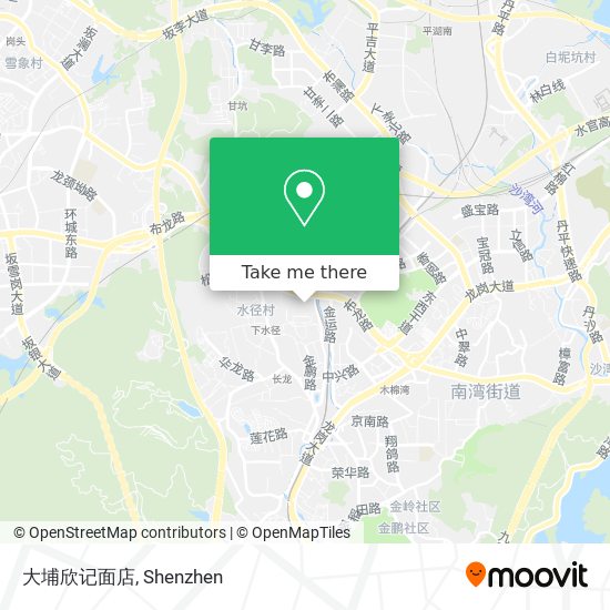 大埔欣记面店 map