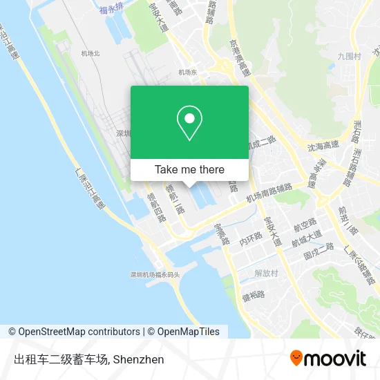 出租车二级蓄车场 map