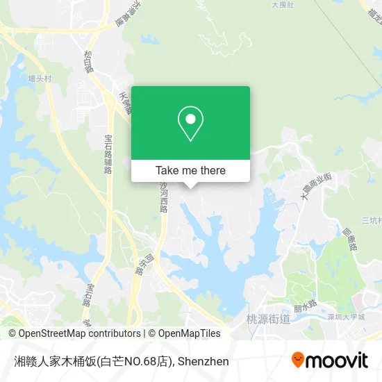 湘赣人家木桶饭(白芒NO.68店) map