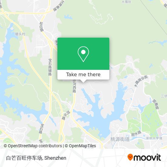 白芒百旺停车场 map