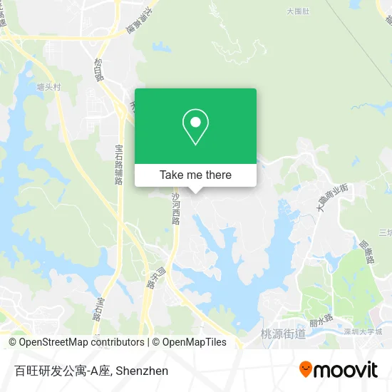 百旺研发公寓-A座 map