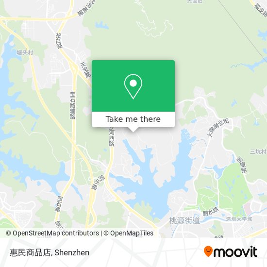惠民商品店 map