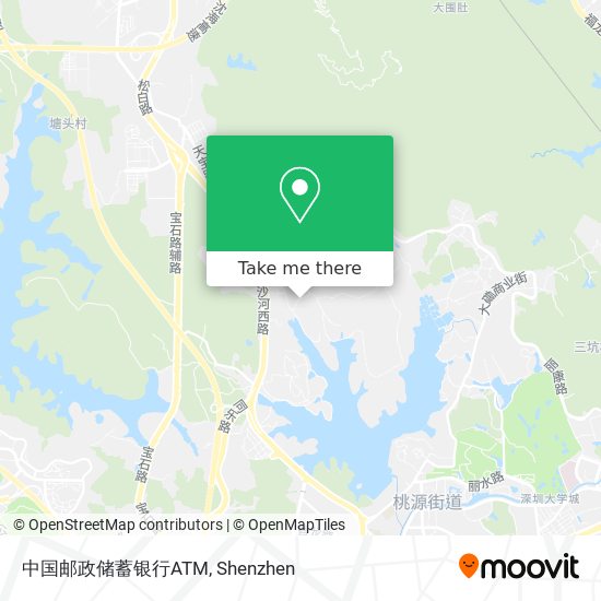 中国邮政储蓄银行ATM map