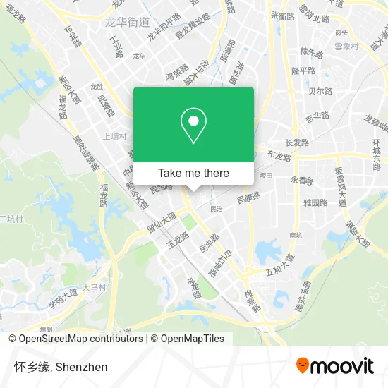 怀乡缘 map